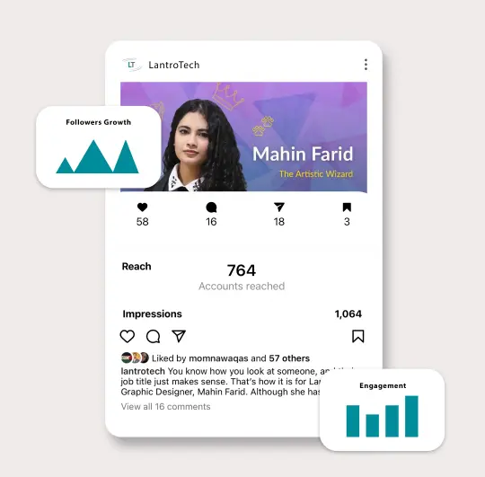 Mahin Farid - Graphic Designer Meet the Team post